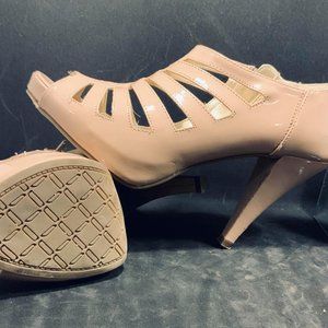 Apt. 9 Patent Nude Leather Heels